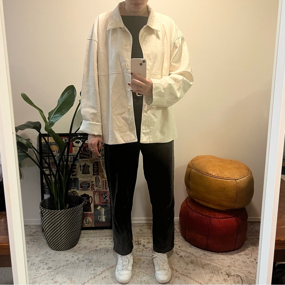 Sunday Best Gabby Shirt Leather Jacket
